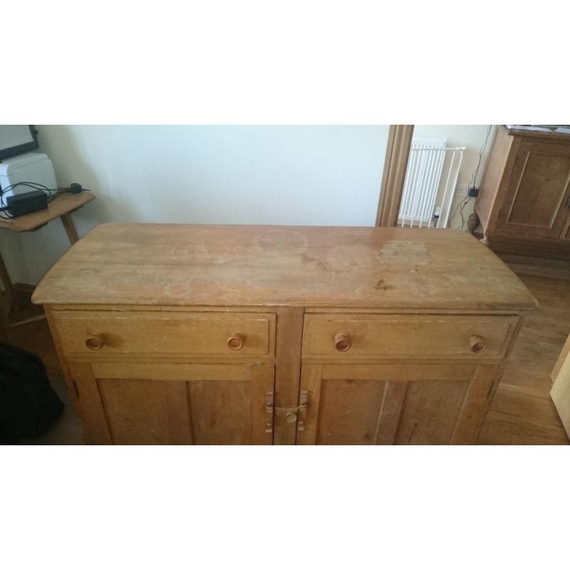 Vintage Ercol Elm (blond) Sideboard