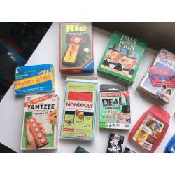 Selection of Pocket Size Travel Games