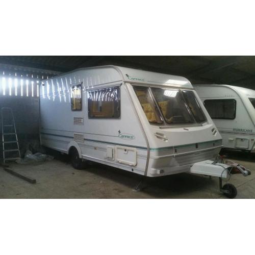 Caravan shell no interior