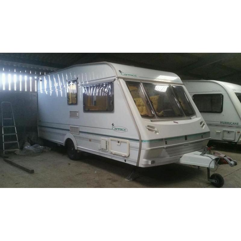 Caravan shell no interior