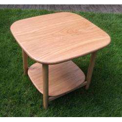 Gorgeous 'Ercol' Style Lamp / Side Table, Unused.