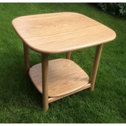 Gorgeous 'Ercol' Style Lamp / Side Table, Unused.