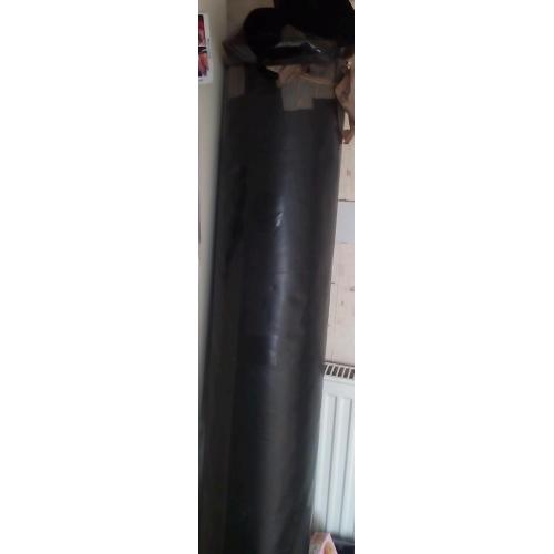 Large roll of blue material
