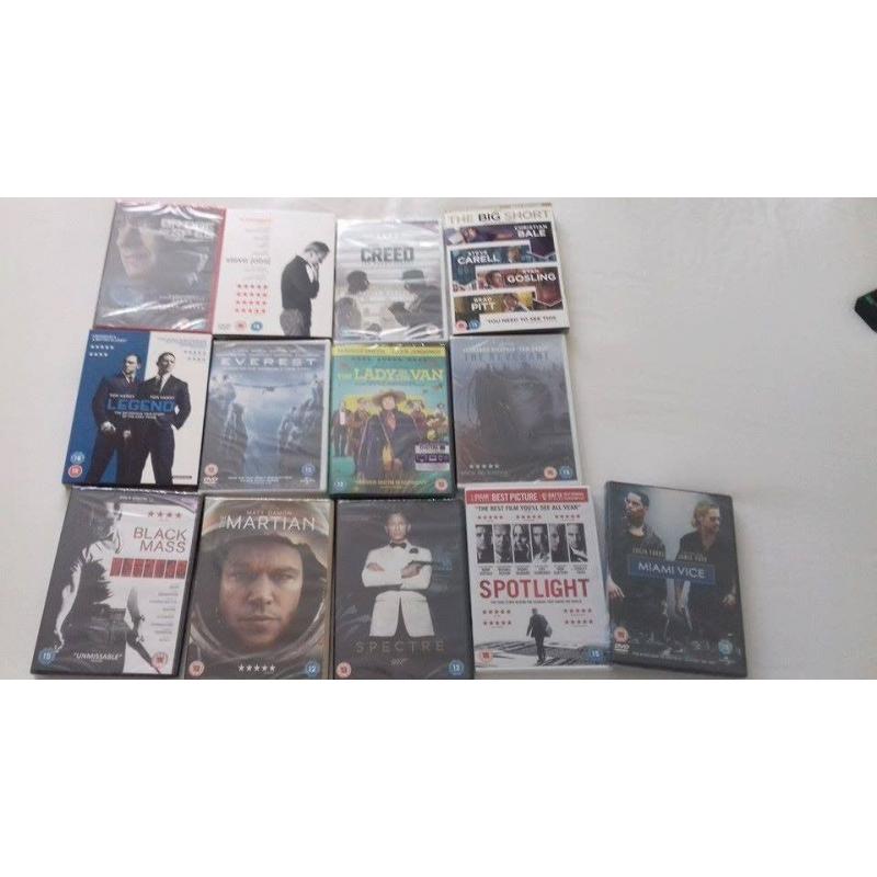 JOB LOT LATEST TITLES DVD STAR WARS JAMES BOND EVEREST LEDGEND LADY IN THE VAN SPOTLIGHT ETC ETC