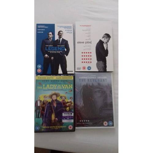 JOB LOT LATEST TITLES DVD STAR WARS JAMES BOND EVEREST LEDGEND LADY IN THE VAN SPOTLIGHT ETC ETC