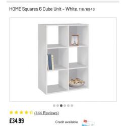 Argos storage unit x 2
