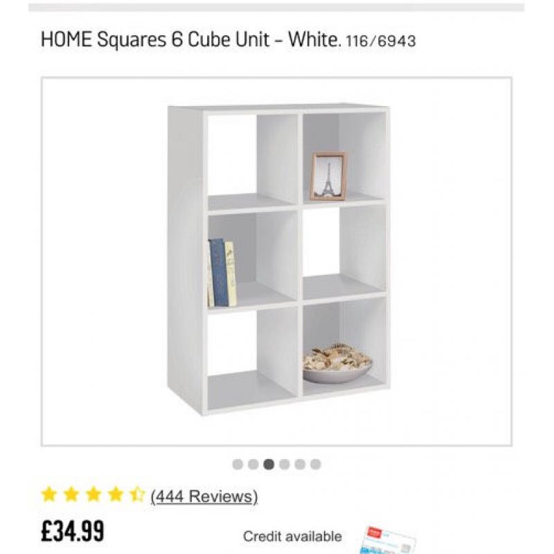 Argos storage unit x 2