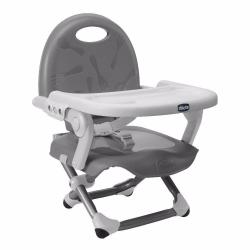 2x Chicco Pocket Snack Booster Seats (Mandarino Orange & Grey) - BRAND NEW