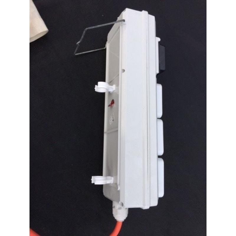 camping electric hookup 3 plug RCD protected 20m Cable approx