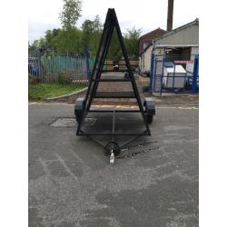 Advertising trailer ready to use
