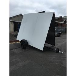 Advertising trailer ready to use