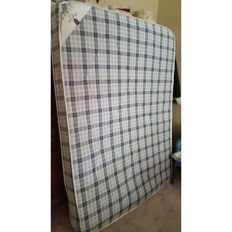 King size spring mattress 2 year old good condition