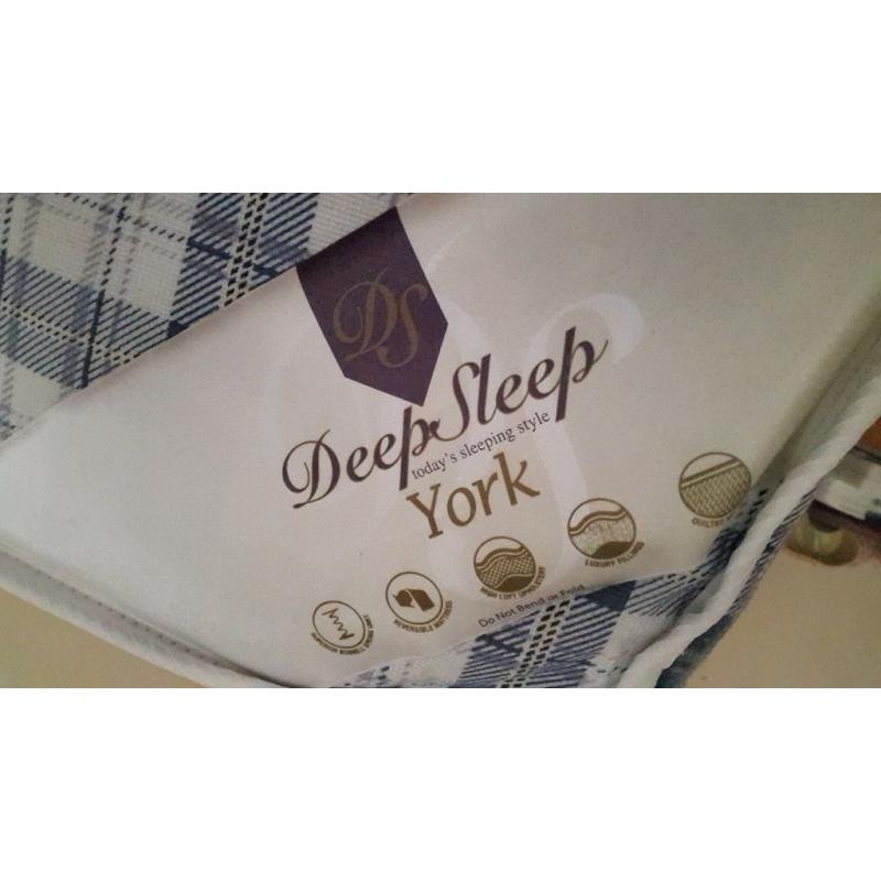 King size spring mattress 2 year old good condition