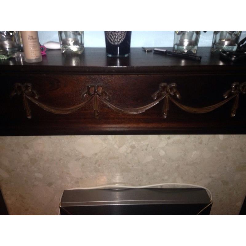 Electric fire and surround