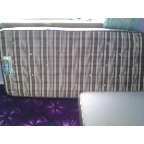 Single Bed and Mattress