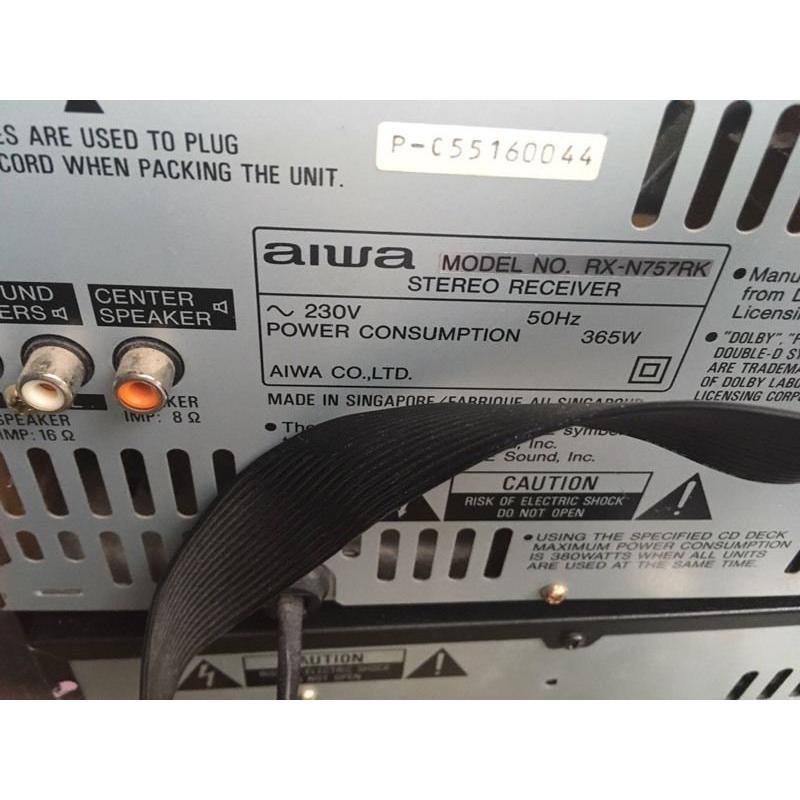 Aiwa Hi-Fi System CD Stereo Tape Cassette classic