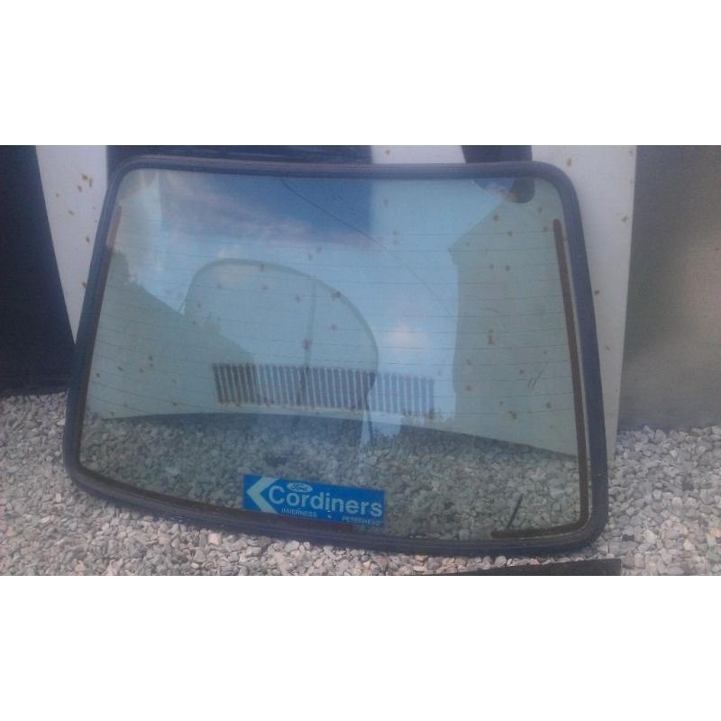 Escort RS Turbo Rear Windscreen