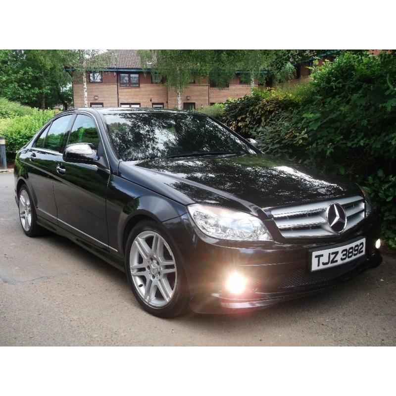 08 MERCEDES C200 CDI SPORT MANUAL 6 SPEED *1 OWNER FROM NEW* CHEAP TAX LIKE 320D AUDI A4 A3 520D A6