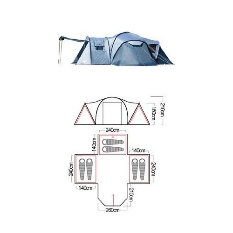 Vango Colorado 6 berth tent