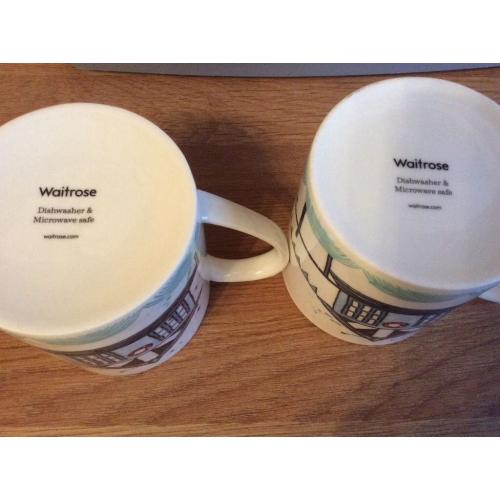 Two lovely mugs from waitrose