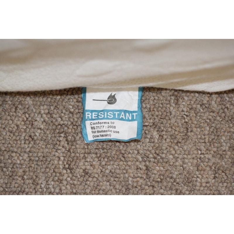 Very comfy 4ft memory foam mattress with topper and cover