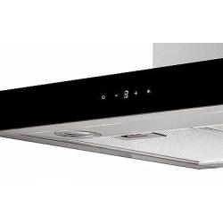 Cookology LINT600SS 60cm Stainless Steel Linear Chimney Cooker Hood & Carbon Filters