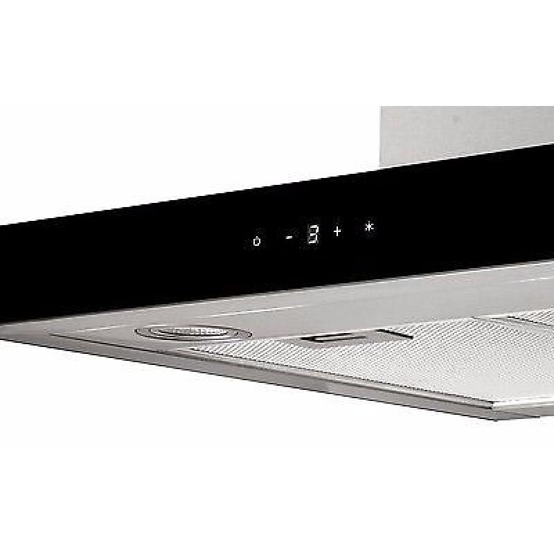 Cookology LINT600SS 60cm Stainless Steel Linear Chimney Cooker Hood & Carbon Filters