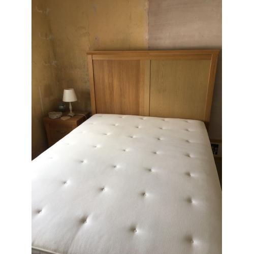 Double Bed and Mattress