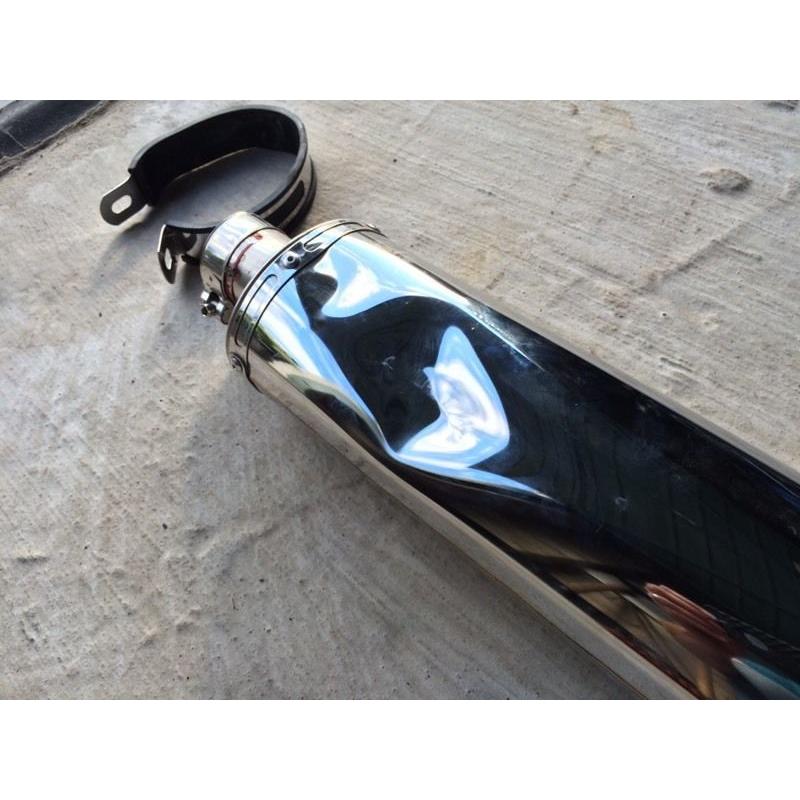 Delkevic motorcycle exhaust can