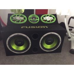 Sub set up