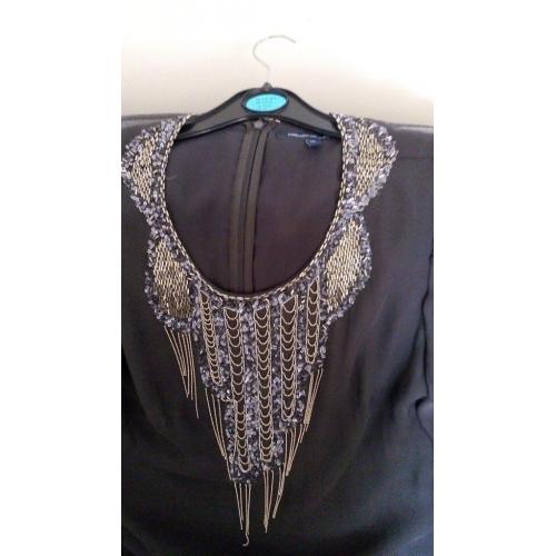 Grey/black French Connection Dress size 12
