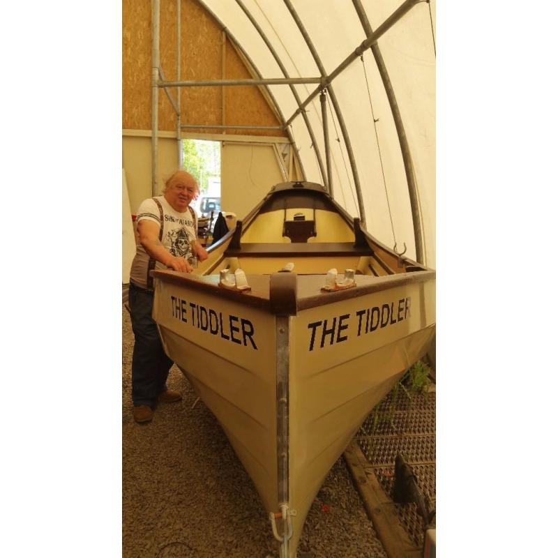 12 foot open fishing hardley used with trailer