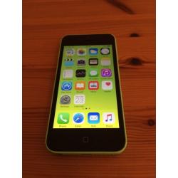 Green iPhone 5c (unlocked, free delivery, more phones available(