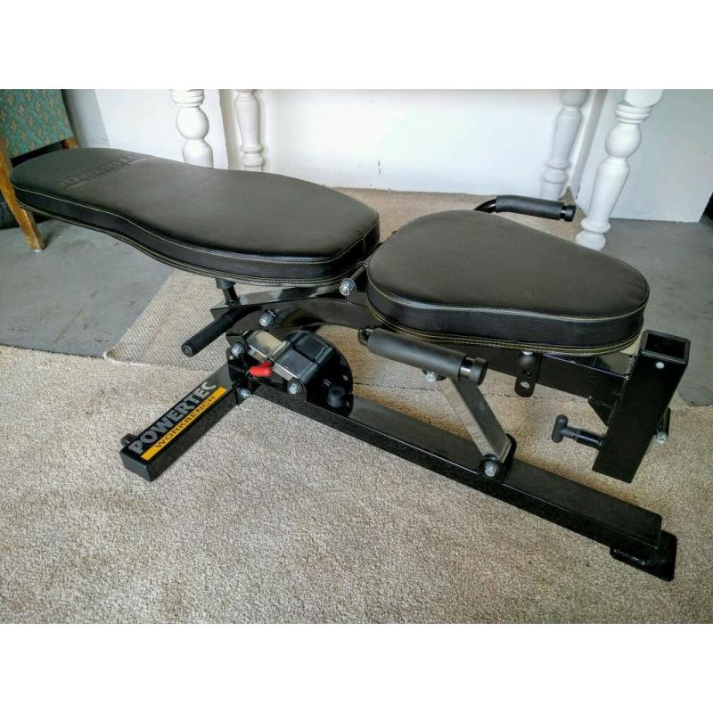 Powertec Weightlifting Adjustable Utility Bench