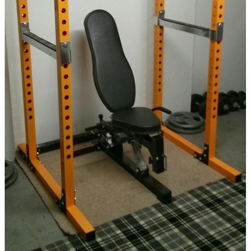 Powertec Weightlifting Adjustable Utility Bench