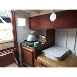 classic sailing boat debben 4 tonner