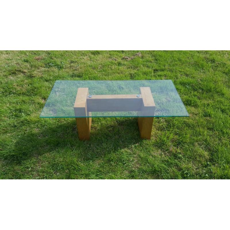 Glass top tables