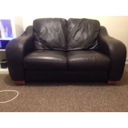 2 seater leather sofa great condition