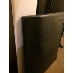 Unit of faux leather bed pieces inc headboards FREE