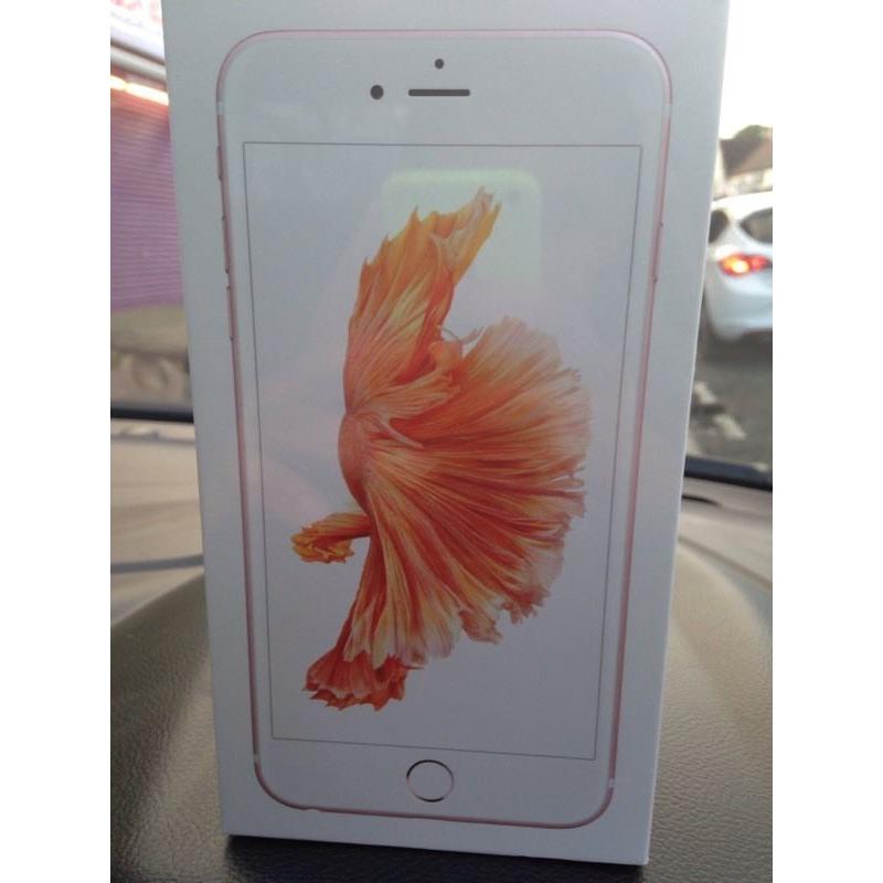 Apple iPhone 6s Plus - 64GB - Sealed - Rose Gold - Vodafone