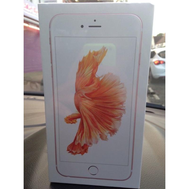 Apple iPhone 6s Plus - 64GB - Sealed - Rose Gold - Vodafone