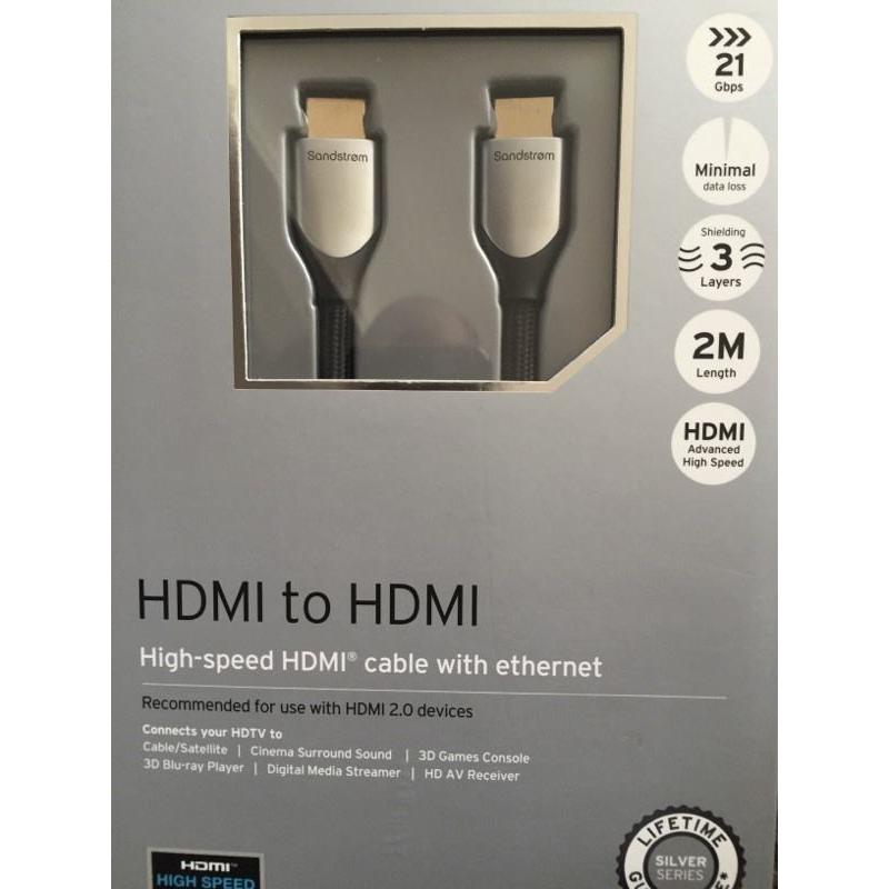 HDMI silver series cable