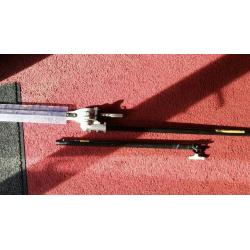 Petrol hedge trimmer attachment