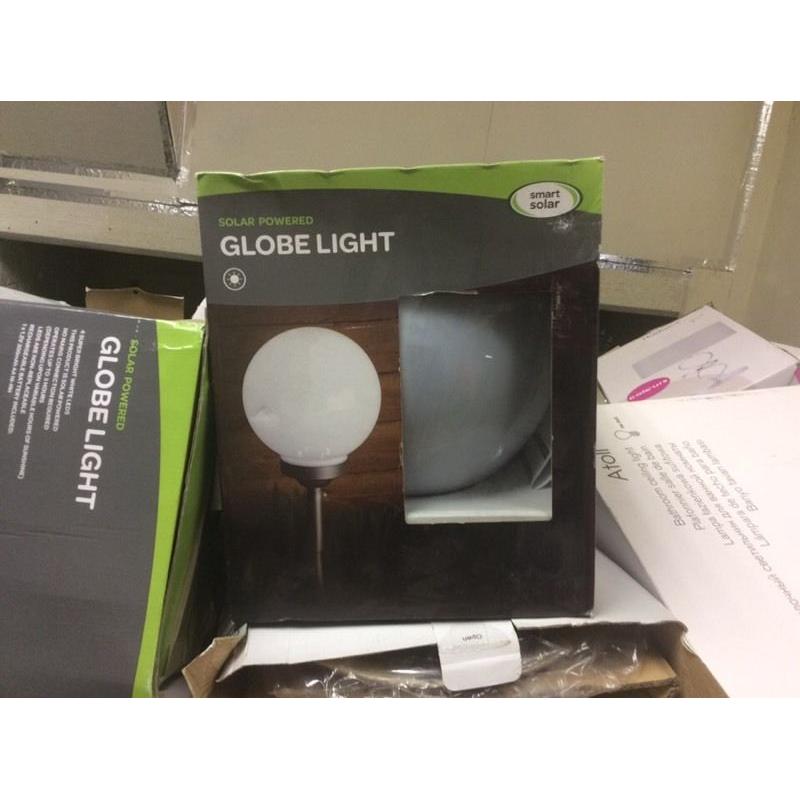 Joblot of indoor outdoor lights