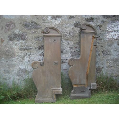 Church pew ends