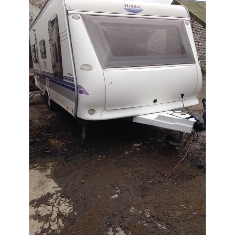 Hobby 08 modle fixed island bed single axle