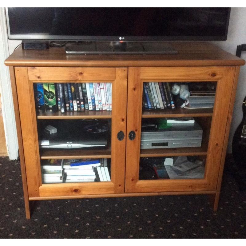 Antique Pine Tv Unit