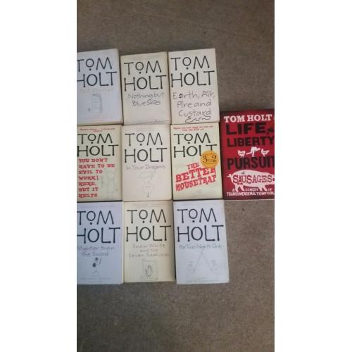 10x Tom Holt books