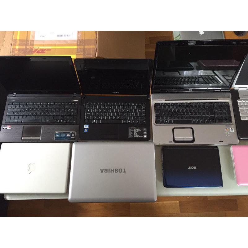 Joblot of 34 working laptops