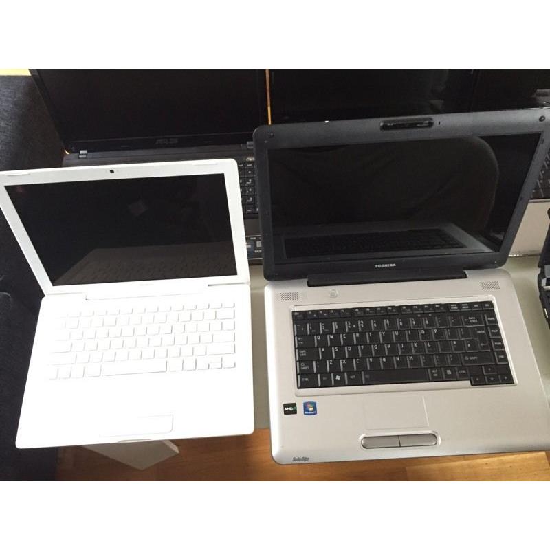 Joblot of 34 working laptops